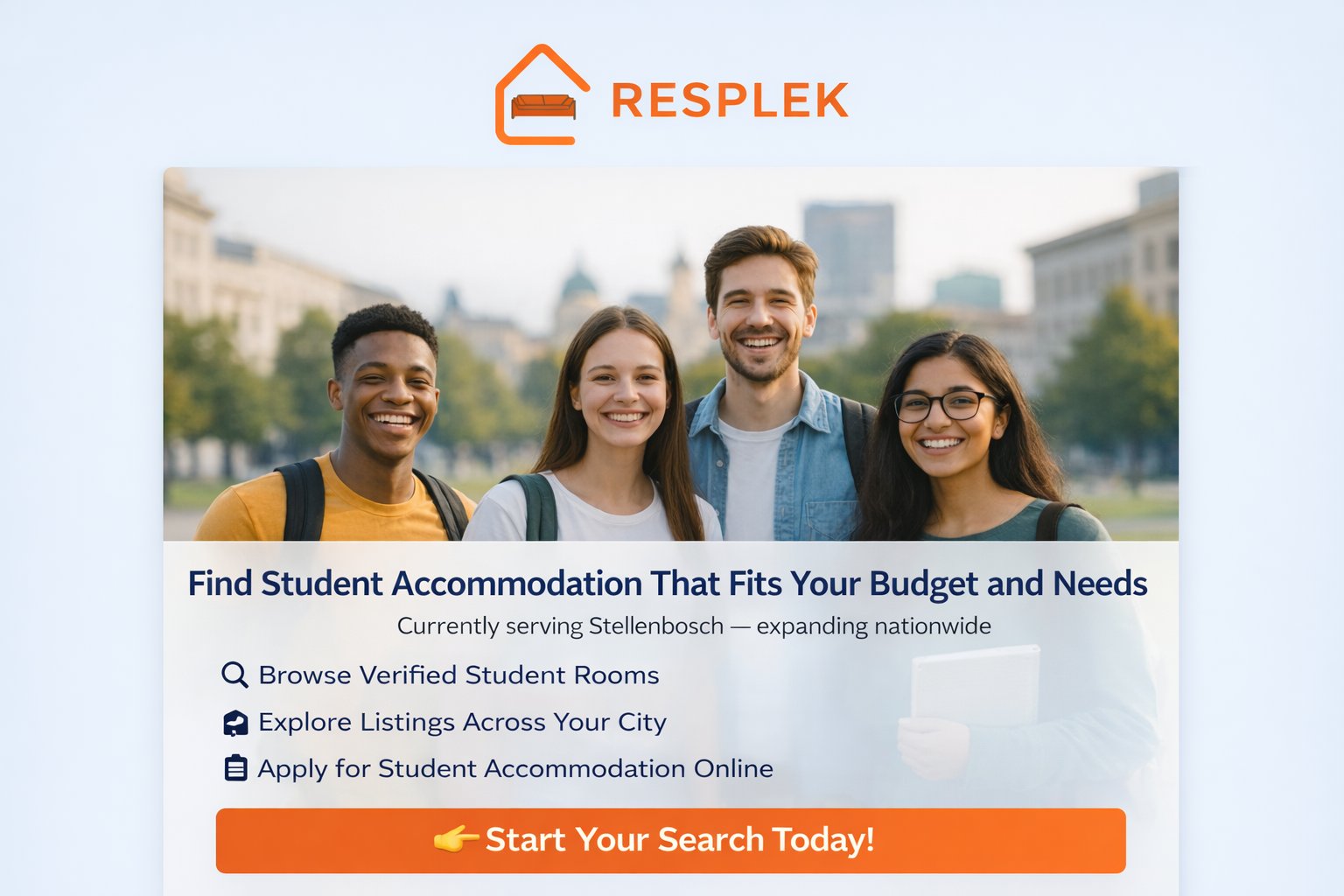 ResPlek - Your Gateway to Finding Student Accommodation